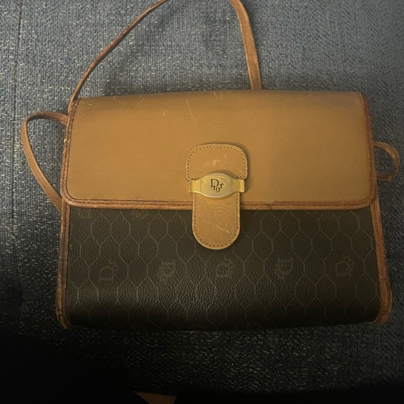 Real vintage Christian Dior crossbody with authentification certificate - Picture 1 of 5
